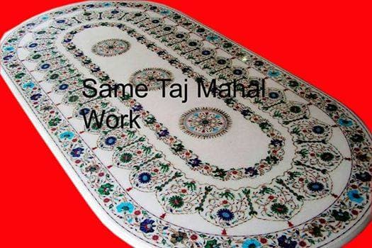 Marble Table  Fine Pietra Coffee Dining Inlay Art Table Top